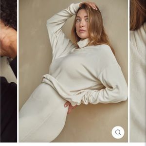 Klassy Network Turtleneck Oversized Sweater Brami